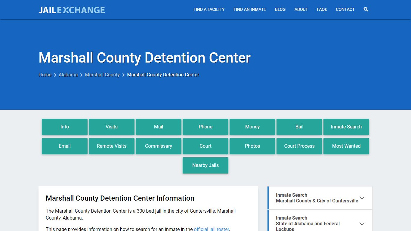 Marshall County Detention Center - Jail Exchange